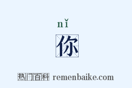 你是什么意思的图片